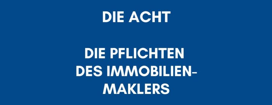 Maklerpflichten