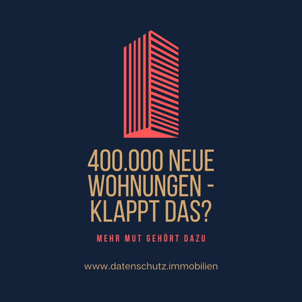 400.000 neue Wohnungen