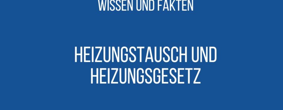 Heizungstausch und Sanierungspflicht