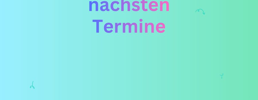 Unsere Termine für Webinare und digitale Konferenzen im Schnellüberblick